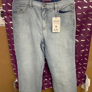 GV Amanda jeans slimming size 16 P short NEW